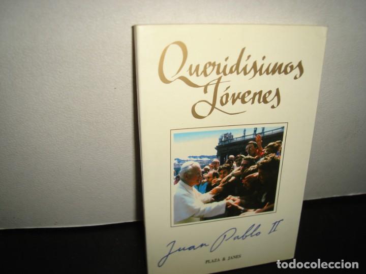 Libros de segunda mano: 26- QUERID&Iacute;SIMOS J&Oacute;VENES. JUAN PABLO II - Foto 1