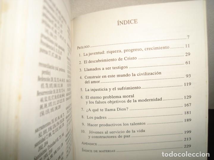 Libros de segunda mano: 26- QUERID&Iacute;SIMOS J&Oacute;VENES. JUAN PABLO II - Foto 3
