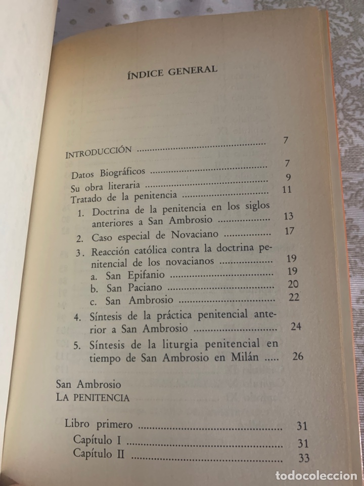 Libros de segunda mano: La Penitencia. San Ambrosio. - Foto 5