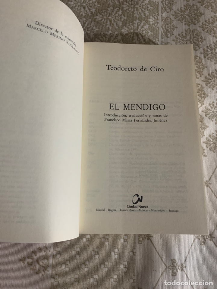 Libros de segunda mano: El mendigo. Teodoreto de Ciro. - Foto 4
