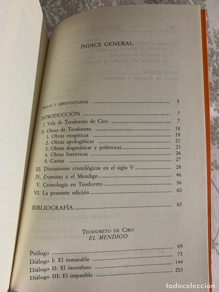 Libros de segunda mano: El mendigo. Teodoreto de Ciro. - Foto 6