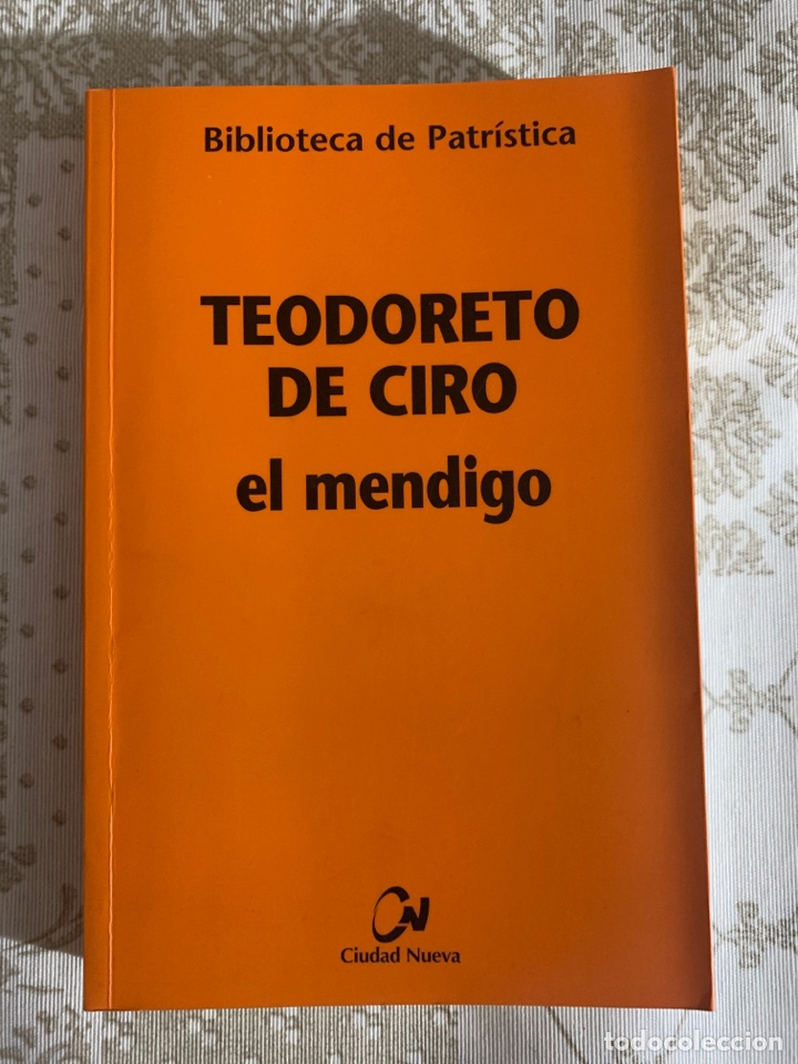 Libros de segunda mano: El mendigo. Teodoreto de Ciro. - Foto 1