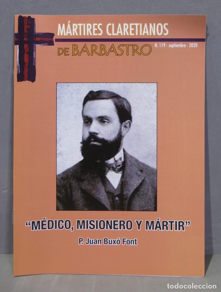 Second hand books: MEDICO, RELIGIOSO Y MARTIR. ESBOZO BIOGRAFICO DEL RVDO. P. JUAN BUXO FONT