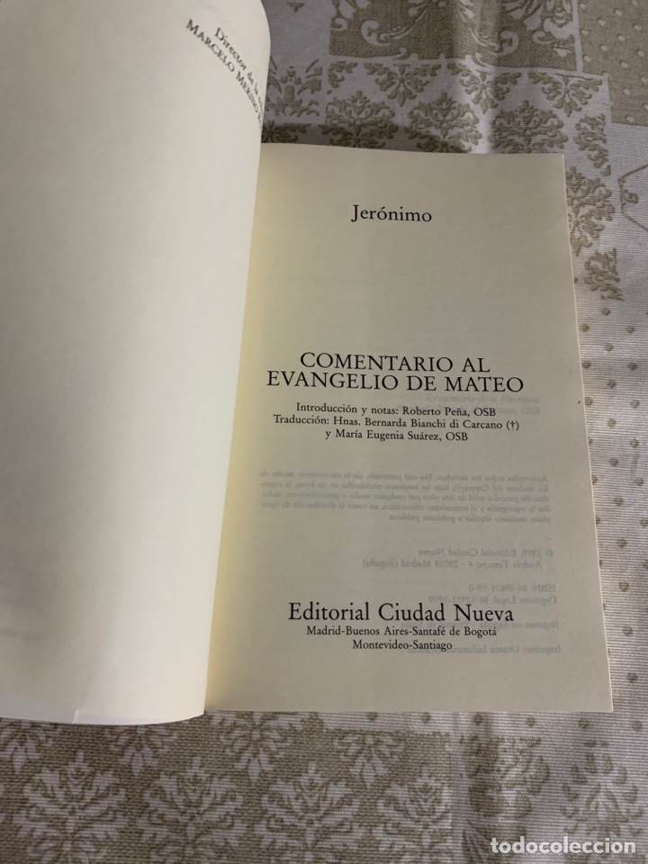 Libros de segunda mano: Comentario del Evangelio de Mateo. San Jer&oacute;nimo. - Foto 4