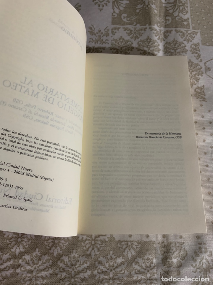 Libros de segunda mano: Comentario del Evangelio de Mateo. San Jer&oacute;nimo. - Foto 5