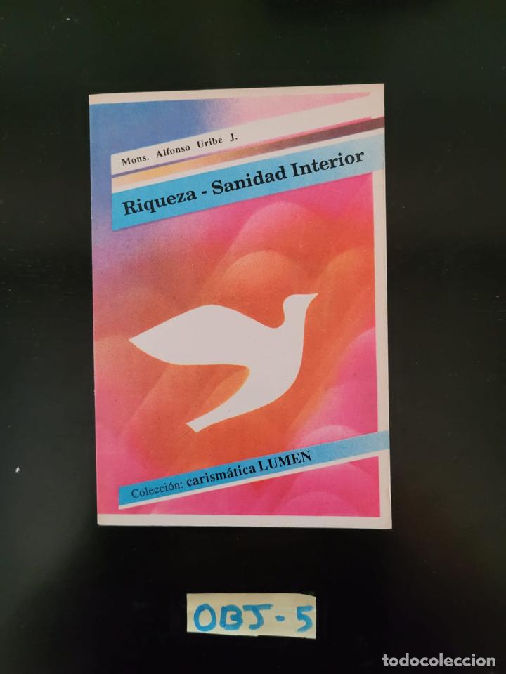 Libros de segunda mano: Riqueza sanidad interior - Foto 1