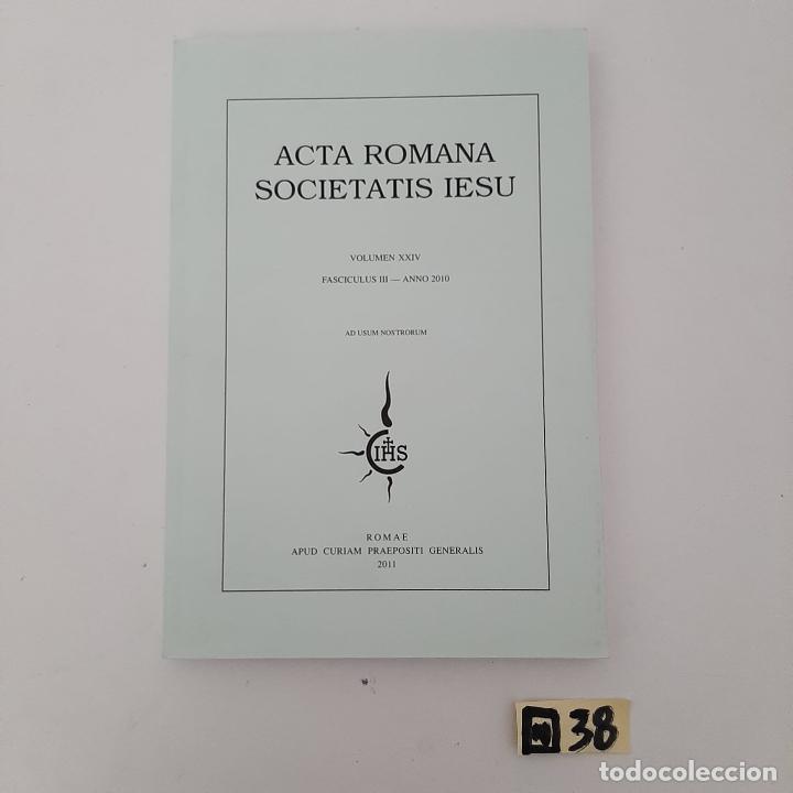 Libros de segunda mano: Acta Romana Societatis Iesu - Foto 1