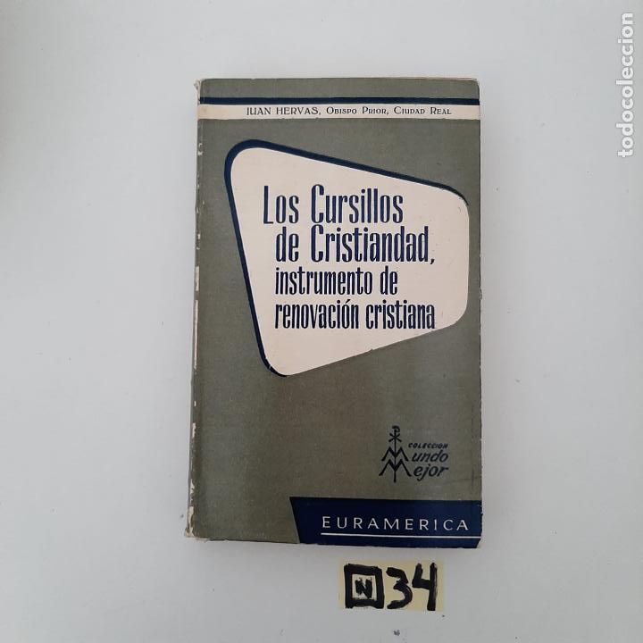 Libros de segunda mano: Los cursillos de cristiandad - Foto 1
