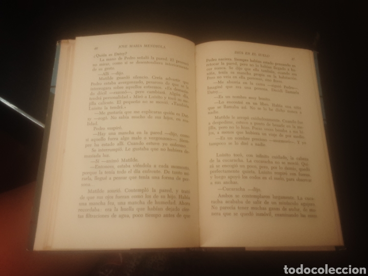 Libros de segunda mano: Dios en el suelo - Jos&eacute; Maria Mendiola - Foto 7