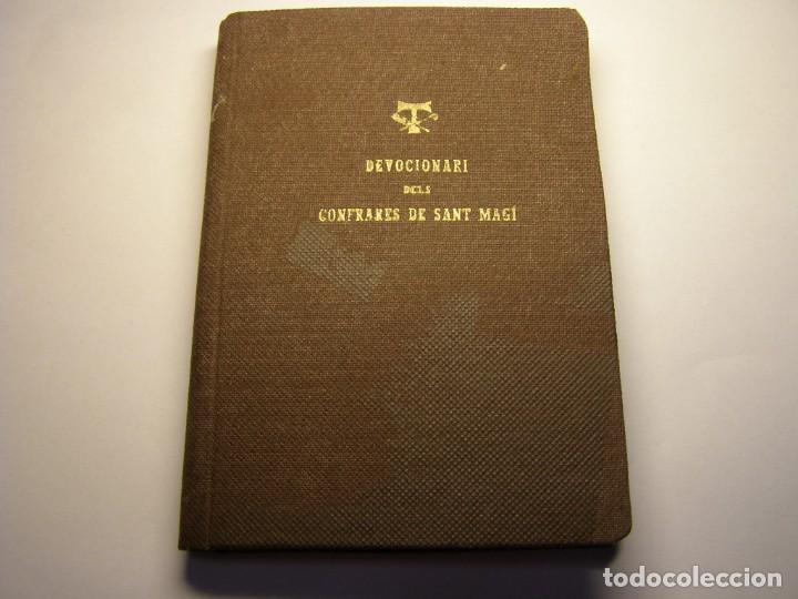 Libros de segunda mano: Libro devocionario Confrares de Sant Mag&iacute;, Tarragona.