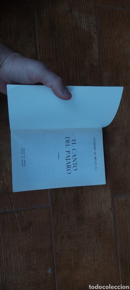 Libros de segunda mano: Libro El Canto del P&aacute;jaro -Anthony de Mello- - Foto 4