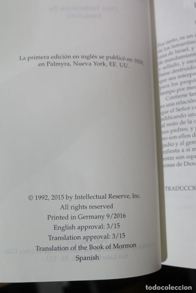 Libros de segunda mano: 2015.- El libro de morm&oacute;n - Foto 2
