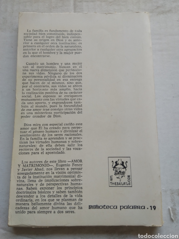 Libros de segunda mano: AMOR Y MATRIMONIO/VV.AA. - Foto 2