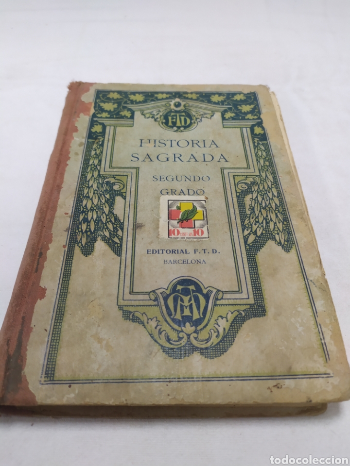 Libros de segunda mano: Historia sagrada, FTD,1925 - Foto 1