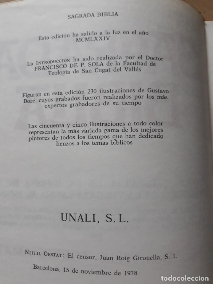 Libros de segunda mano: Sagrada Biblia - Foto 2