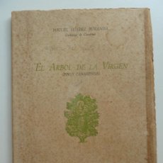 Livres d'occasion: EL ÁRBOL DE LA VIRGEN. MIGUEL SUÁREZ MIRANDA. LAS PALMAS GC. 1948. Lote 355621695
