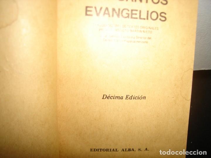 Libros de segunda mano: 170- LOS SANTOS EVANGELIOS - 1965 - Foto 3