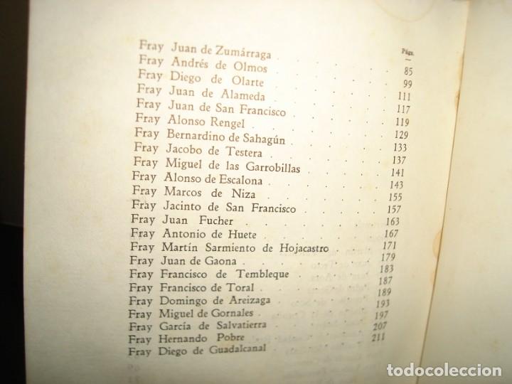 Libros de segunda mano: 170- VIDAS FRANCISCANAS - JER&Oacute;NIMO DE MENDIETA - 1945 - Foto 6