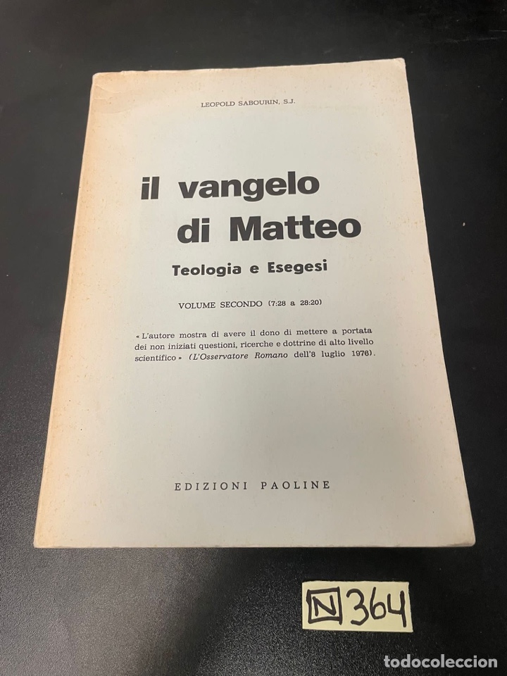 Libros de segunda mano: il vangelo di Matteo - Foto 1