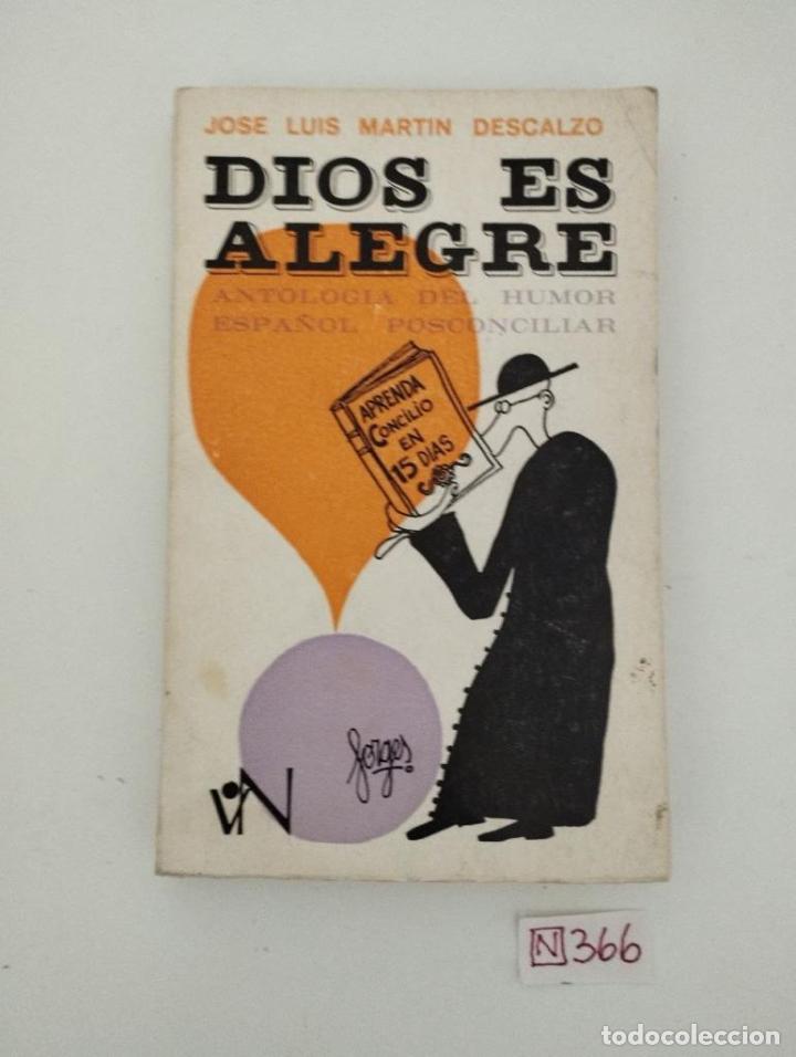 Libros de segunda mano: Dios es Alegre - Foto 1