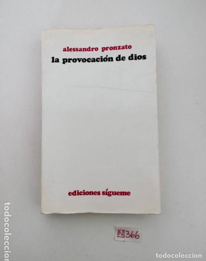 Libros de segunda mano: La provocaci&oacute;n de Dios - Foto 1