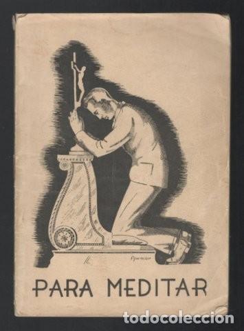 Libros de segunda mano: REMIGIO VILARI&Ntilde;O: PARA MEDITAR. 25 RAYOS DE SOL PARA EJERCICIOS ESPIRITUALES. 1944