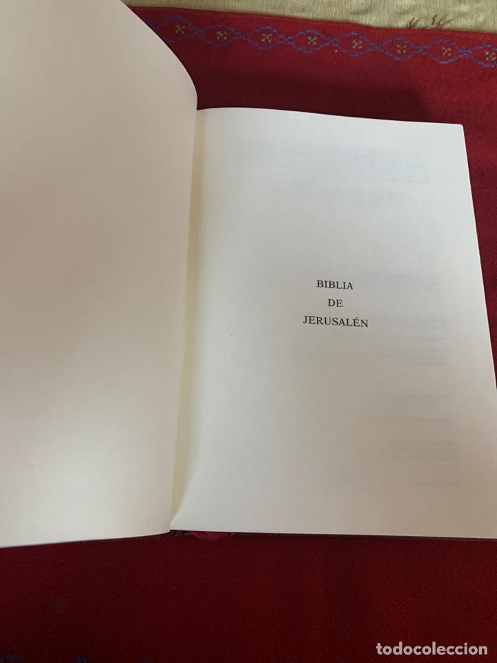 Libros de segunda mano: Biblia de Jerusal&eacute;n. 4 tomos. - Foto 7