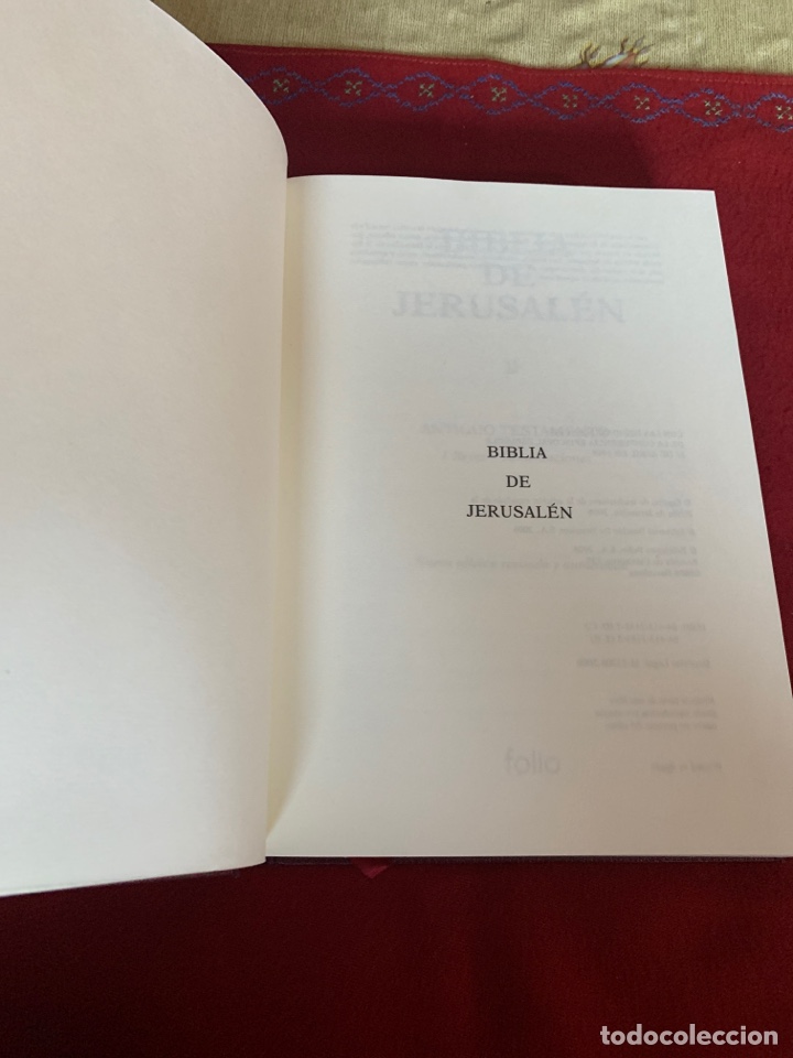 Libros de segunda mano: Biblia de Jerusal&eacute;n. 4 tomos. - Foto 18