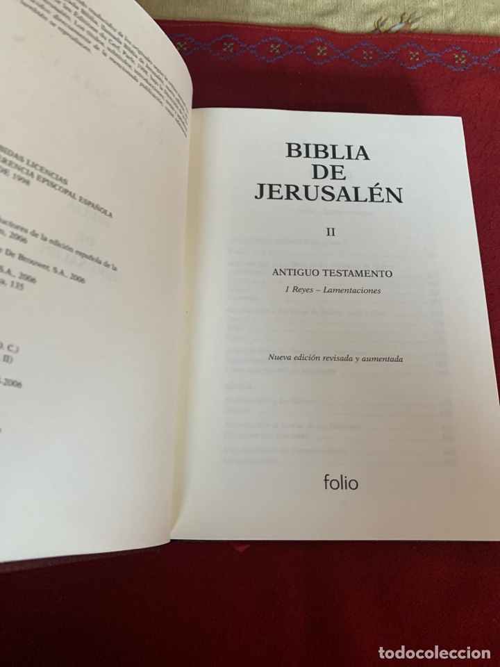 Libros de segunda mano: Biblia de Jerusal&eacute;n. 4 tomos. - Foto 19