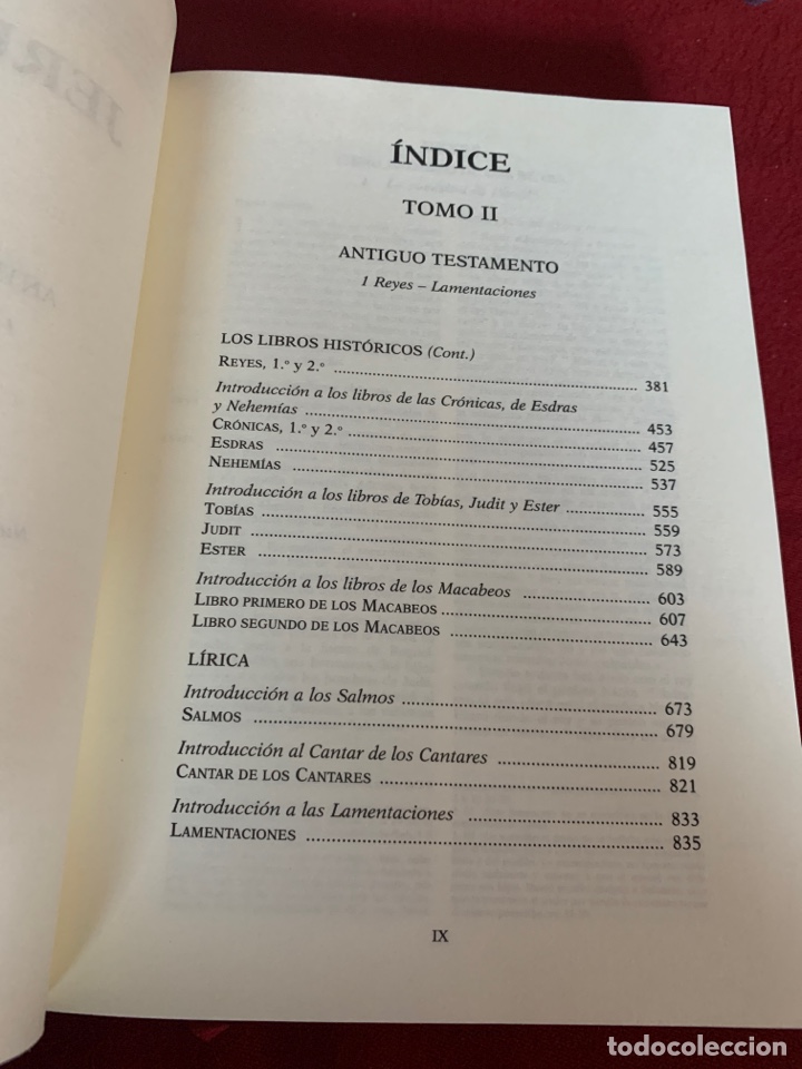 Libros de segunda mano: Biblia de Jerusal&eacute;n. 4 tomos. - Foto 20