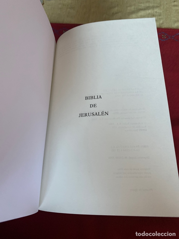 Libros de segunda mano: Biblia de Jerusal&eacute;n. 4 tomos. - Foto 24