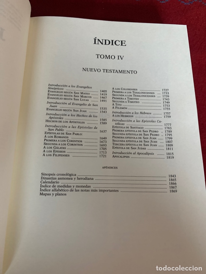 Libros de segunda mano: Biblia de Jerusal&eacute;n. 4 tomos. - Foto 35