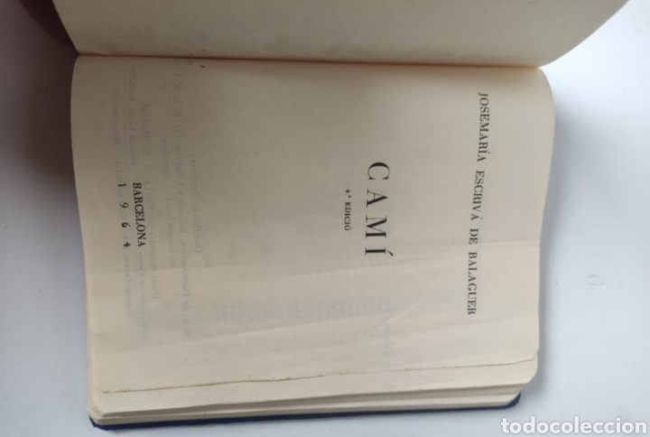Libros de segunda mano: Libro Cam&iacute; - Jose Mar&iacute;a Escriv&aacute; 1964 - Foto 2