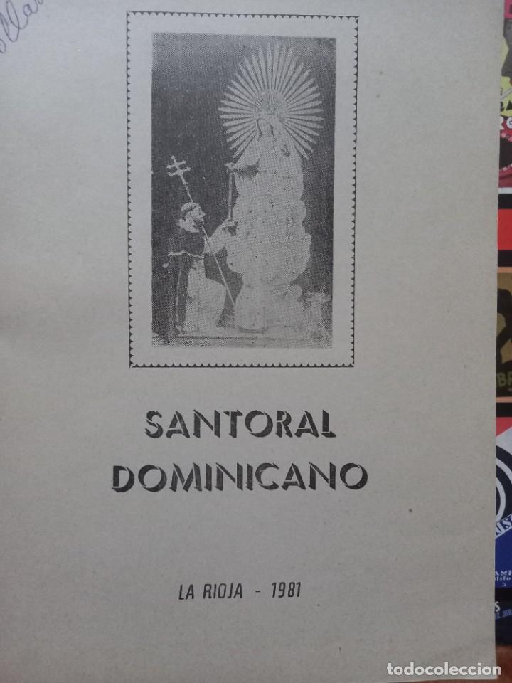 Libri di seconda mano: Santoral Dominicano - La Rioja 1981 / Santos y Beatos de la orden de Predicadores