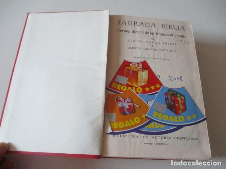Libros de segunda mano: SAGRADA BIBLIA W13680 - Foto 2