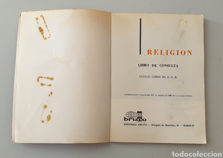 Libros de segunda mano: LIBRO RELIGION 8&deg; CURSO EGB (Editorial Bru&ntilde;o, 1976) - Foto 6