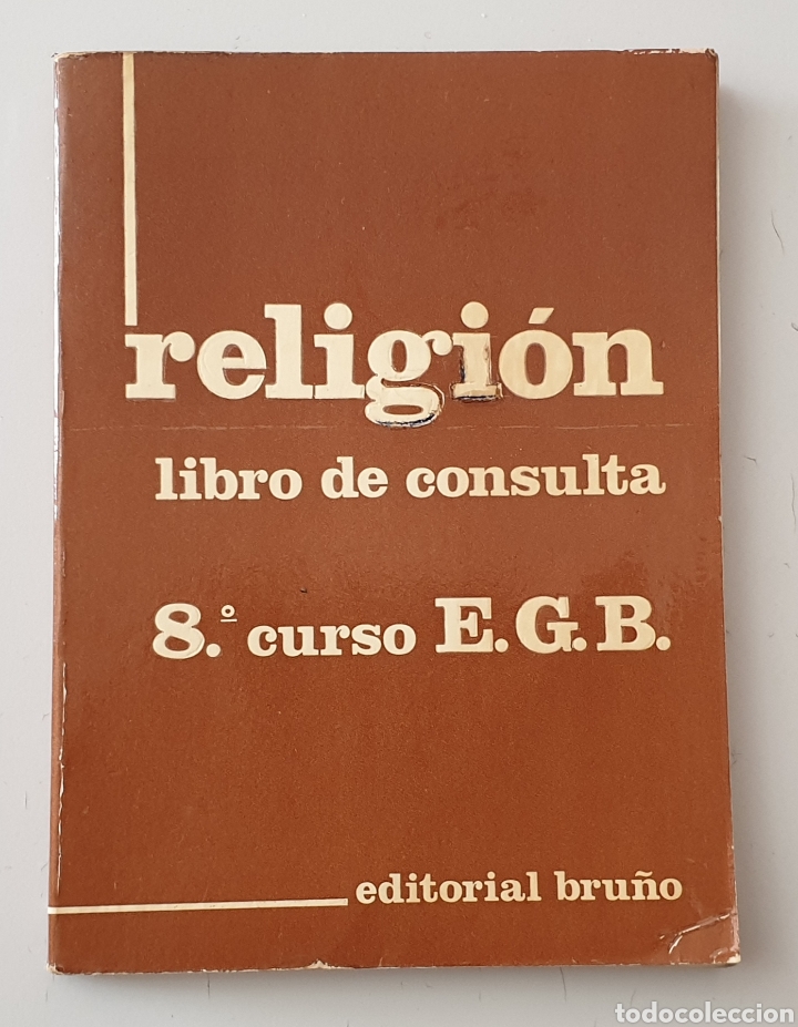 Libros de segunda mano: LIBRO RELIGION 8&deg; CURSO EGB (Editorial Bru&ntilde;o, 1976) - Foto 1