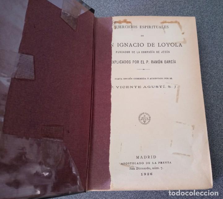Libros de segunda mano: Ejercicios Espirituales de San Ignacio - Foto 3