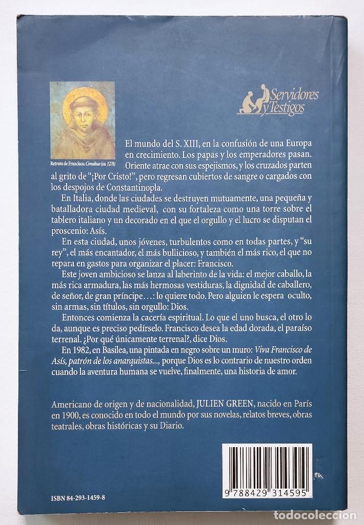 Libros de segunda mano: HERMANO FRANCISCO. JULIEN GREEN. - Foto 2