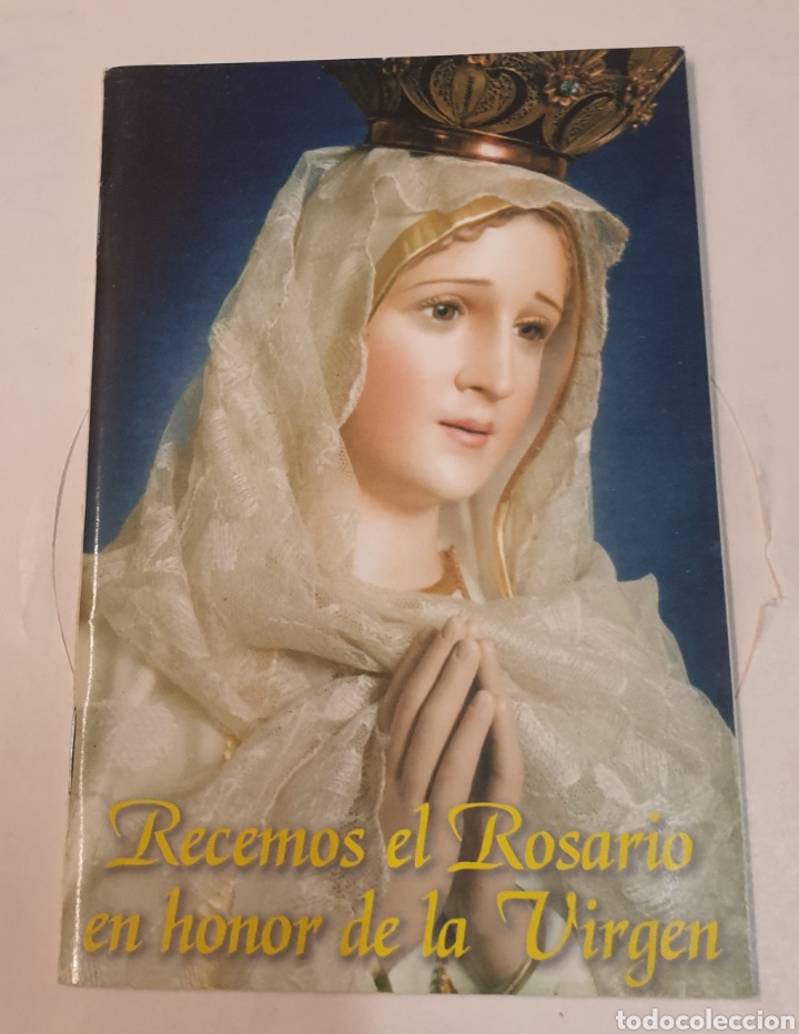 Libros de segunda mano: Recemos el rosario en honor a la virgen