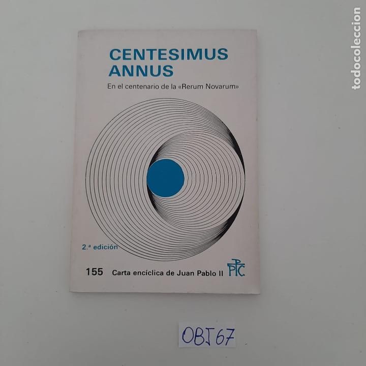 Libros de segunda mano: Centesimus annus - Foto 1
