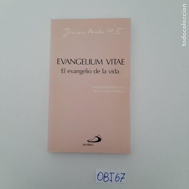 Libros de segunda mano: El evangelio de la vida - Foto 1