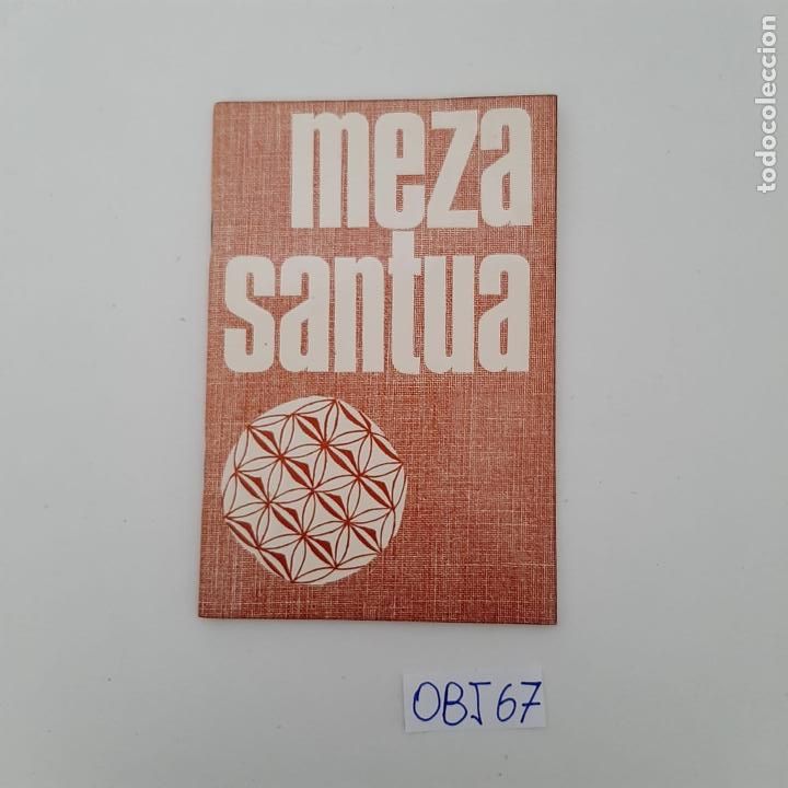 Libros de segunda mano: Meza Santua - Foto 1