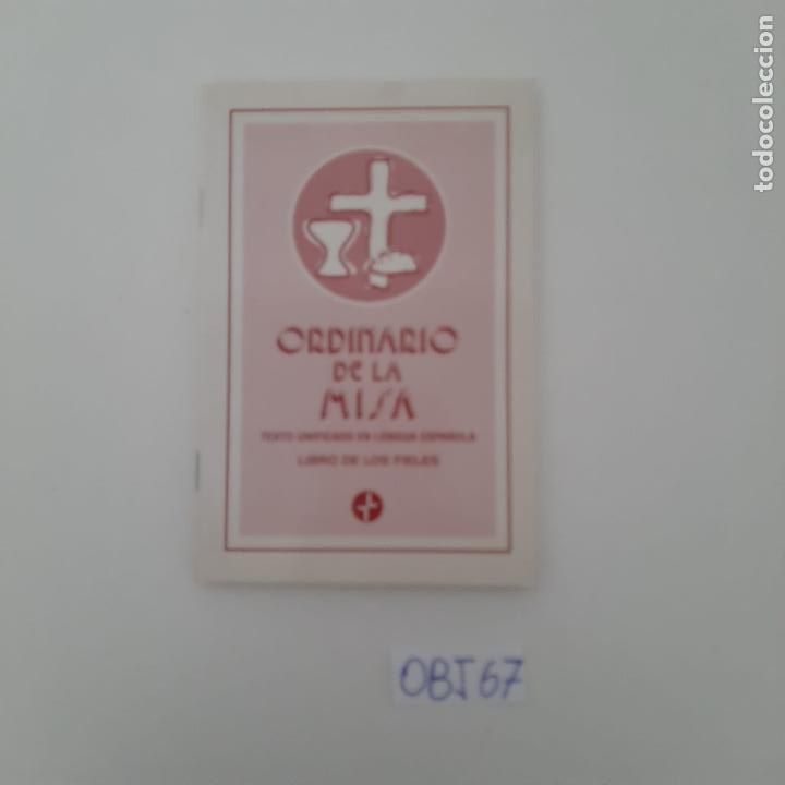 Libros de segunda mano: Ordinario de la misa - Foto 1