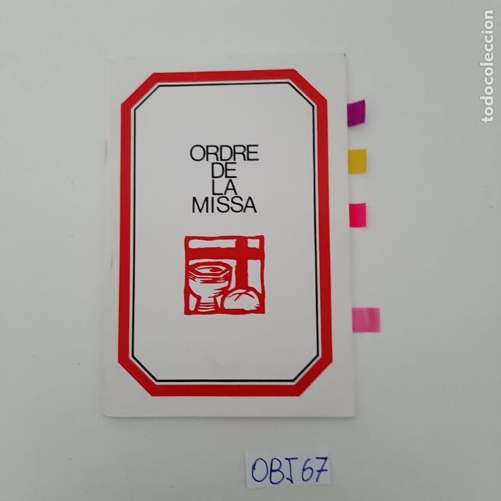 Libros de segunda mano: Ordre de la Missa - Foto 1