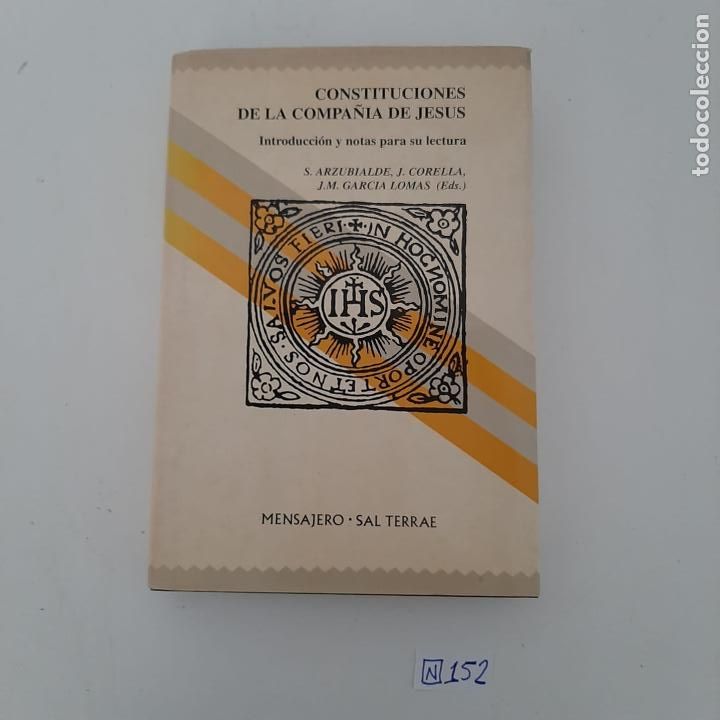 Libros de segunda mano: Constituciones de la compa&ntilde;&iacute;a de Jes&uacute;s - Foto 1