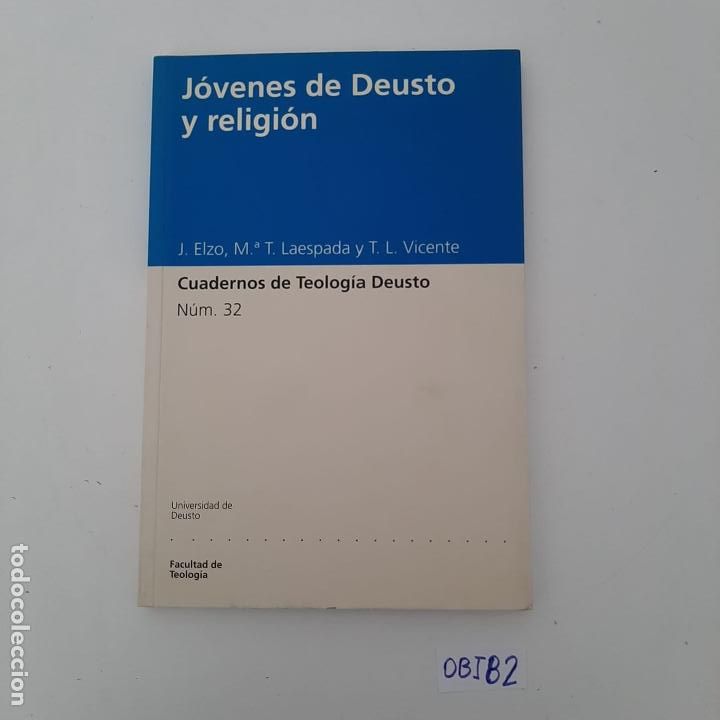Libros de segunda mano: J&oacute;venes de Deusto y religi&oacute;n - Foto 1
