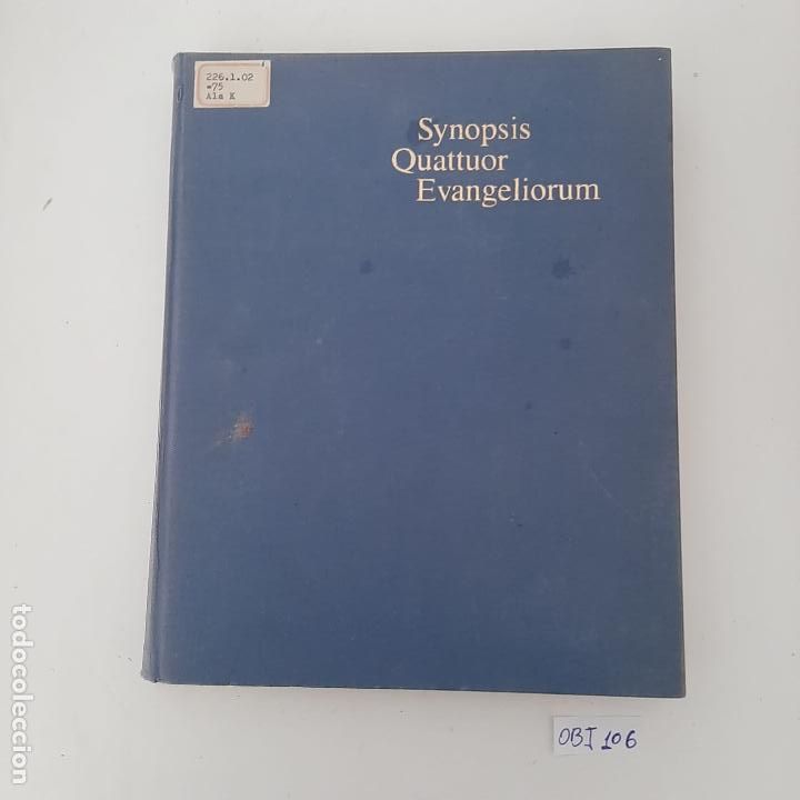 Libros de segunda mano: Synopsis Quattuor Evangeliorum - Foto 1