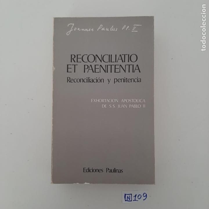 Libros de segunda mano: Reconciliaci&oacute;n y penitencia - Foto 1