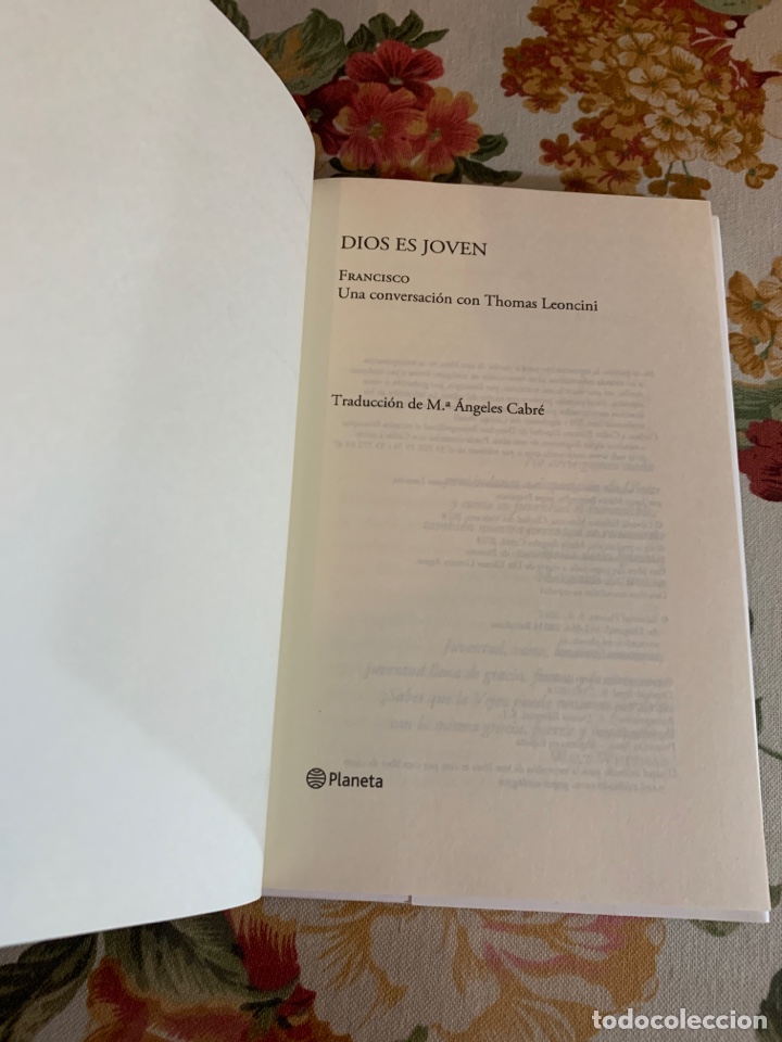 Libros de segunda mano: Dios es joven. Francisco. Una conversaci&oacute;n con Thomas Leoncini. - Foto 6